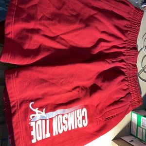 Size large crimson tide shorts. Amazing condition. No tears or holes.